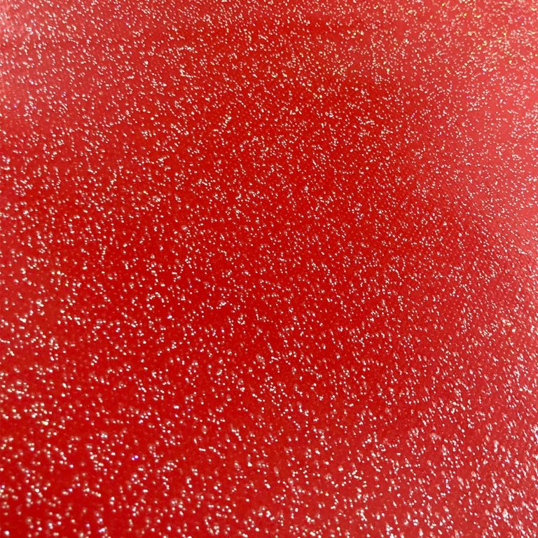 red glitter vinyl