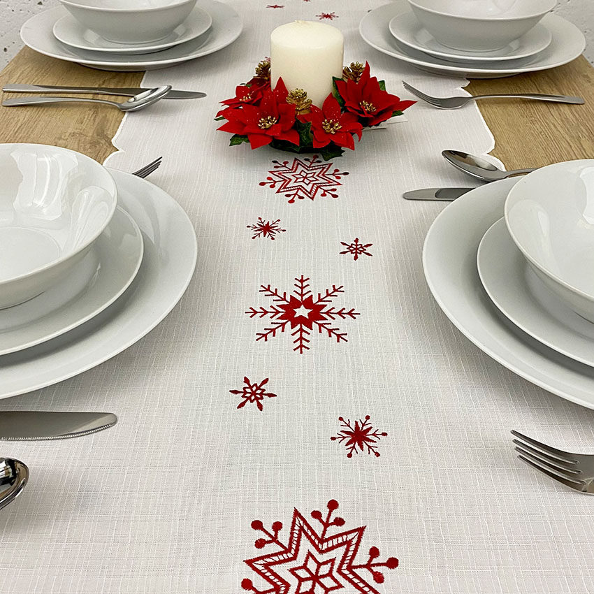 Snowflake table runner hotsell